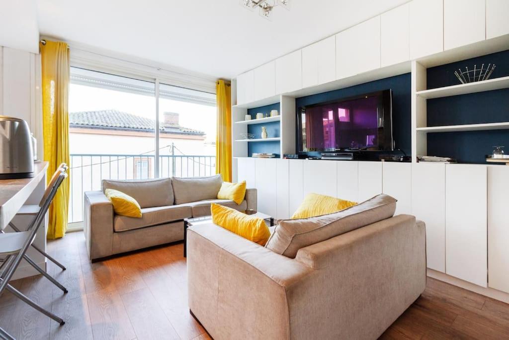 Double Appartement, Saint Michel, Parking, Wifi Toulouse Exterior photo